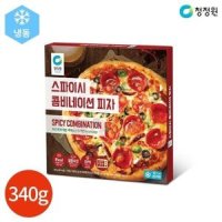 대상 청정원 스파이시 콤비네이션 피자 340g