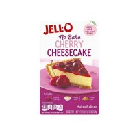 Jell O No Bake Cherry Cheesecake Mix 젤로 노베이크 체리 치즈케이크 믹스 504g 3팩