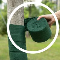 나무 붕대 방한 보호 식물 테이핑 녹색 테이프 18m