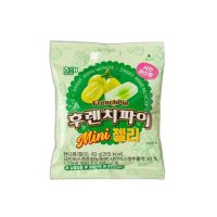 해태 후렌치파이mini젤리 샤인머스켓63g 10개