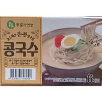 이가자연면 콩국수 160g x 6입 e