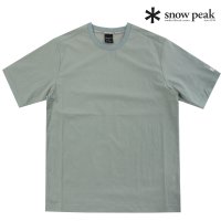 스노우피크 공용 루트 싱글 레이어 우븐 티셔츠 LK S22MUTTS80