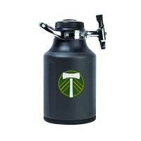 그로울러웍스 GrowlerWerks uKeg Go 탄산 그라울러 크래프트 음료 디스펜서 MLS Portland Timbers Tungsten