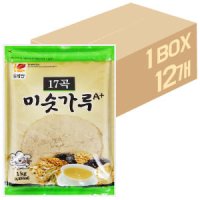 뚜레반 뚜레반 17곡 미숫가루 1kg x 12개 선식 식사대용