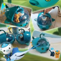 옥토넛 욕조 야광 장난감 물놀이 선물 탐험가 플레이 세트
