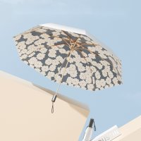 이중 자외선 우산 양산 양면 프린팅 선 스크린 초경량 컴팩트 한여름밀밭