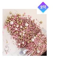 Generic 케이크 스프링클 믹스 앤 Cake Sprinkles Luxury Mix 45g 2팩