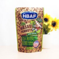 HBAF 바프 와사비맛 땅콩 120g