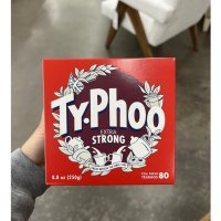 타이푸 TyPhoo 엑스트라 스트롱 페코 티 80티백 250g 2팩