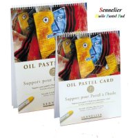 Sennelier Oil Pastel Pad 24 x 사이즈 x2p 프랑스산 노트 미대생 선물 용