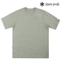 스노우피크 공용 베이직 라벨 티셔츠 LK S22FURTS80