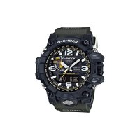 지쇼크 카시오 손목시계 MUDMASTER 전파 솔라 남성 그린 GWG-1000-1A3JF