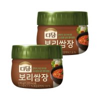 CJ제일제당2 다담 보리쌈장 570g x2개