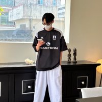 ED Jersey Sports T-shirts - 풋볼 져지 유니폼 스포츠 배색 반팔티