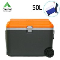 CAMTEL 캐리어형 아이스박스 50L 바퀴형