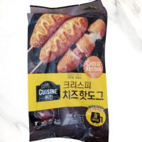 동원 퀴진 치즈크리스피 핫도그 400G