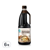 대상 청정원 장아찌 간장소스  1.7L  6개