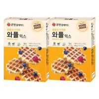 큐원 홈메이드 와플믹스 500g 2개