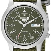 세이코 SEIKO 5 시계 자동식 모델 밀리터리 카키 그린 남성 역수입 제품 SNK805K2