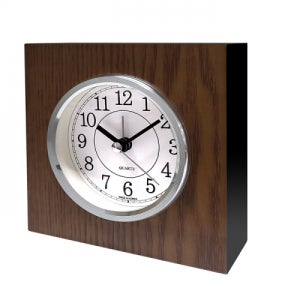 국산탁상시계 로니카은테사각탁상시계 CN120 개업답례품