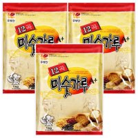 뚜레반 12곡 미숫가루 1kg x 3개 선식 식사대용