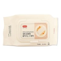 주방 설거지 캠핑용 일회용 수세미 세제 30매