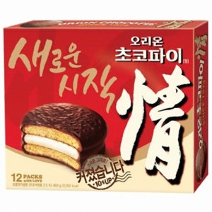 오리온 초코파이 정 468g 9개입 108봉 대용량  HACCP 아이들 간식 사무실 주전부리 디저트 초코파이대용량