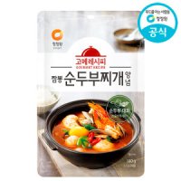 청정원 청정원 고메레시피 짬뽕순두부찌개양념 140g