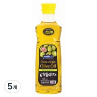 오뚜기 프레스코 압착올리브유  500ml  5개