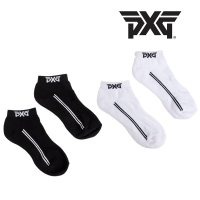 피엑스지 PXG 남자 자카드 로고 발목양말 골프양말