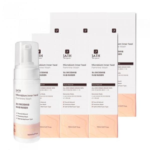 <b>잘론네츄럴</b> 재스 마이크로바이옴 이너힐 <b>여성</b> 청결제 150ml 6개 (7703777)