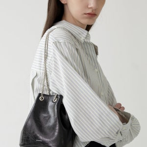 [앤오즈] TIWI chain leather bucket bag 6 color AW05XX00070