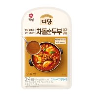 CJ제일제당 가능상품 CJ 다담 차돌순두부찌개양념 130g