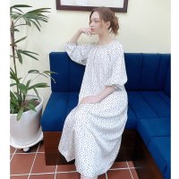 민타레트로 Sara Long Dress