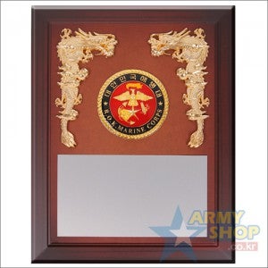 [모델 D008] 해병대 사각상패 2 - 대형 (감사패,전역패,영전패,위촉패,기념패,퇴임패)