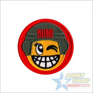 해병 스마일 마크 (스마일 패치)