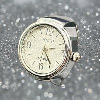 반지시계 Ring Watch BOZHI Crystal 크리스탈 손가락 링시계 +선물포장