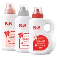 비앤비 섬유세제 용기 1500ml 1개 섬유유연제 비앤비세제 아기 자스민 베르가못