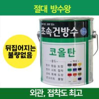 초속건 코올탄 2L 골탕 콜타르 콜탈 핏치 피치 하체 철구조물 선박 우레탄 에폭시 옥상 방수