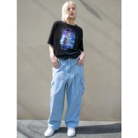 [카트리나 케이] Mila Summer Denim Cargo Pants  Q49A-99 A-99