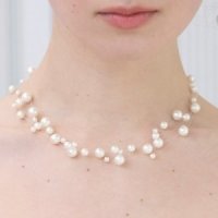 sprinkle pearl necklace