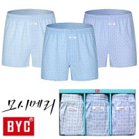 BYC BYC ECF 3014 모시메리박서 트렁크팬티 3매입 95 120호