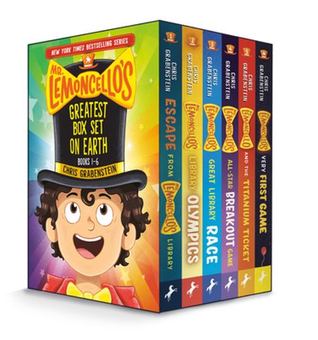 Mr. Lemoncello’s Greatest Box Set on Earth: Books 1-6 (Books 1-6)