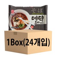 1BOX 본고장 메밀소바 211 7g 1인분 x 24봉