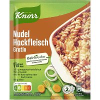 크노르 Knorr Nudel-Hackfleisch 독일 파스타 다진 고기 그라탕 시즈닝 간편조리 36g 10팩