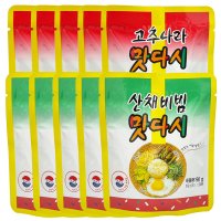 맛다시 고추나라 산채비빔 90g x10개 양념장 비빔장 n