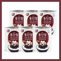 동서 리치스 통단팥 3kg x 6개 대용량 팥빙수 팥