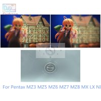 펜탁스 MZ3 MZ5 MZ6 MZ7 MZ8 MX LX NX 필름 카메라  싱글 180 도 분할 이미지 초점 스크린
