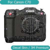 캐논 C70 데칼 스킨 비닐 랩 필름 시네마 카메라 바디 보호 스티커  보호 코트 EOS EOSC70