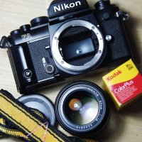실버 블랙 상품 99.9 새로운 90 NEW NIKON NIKON FA TITANIUM 커튼 필름 카메라